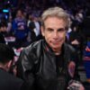 Ben Stiller welcomes a photo with Mike Brown’s wife, after Knicks coach said she was afraid to ask
